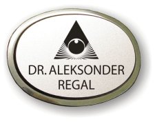 (image for) Regal Institute Self Empowerment Executive Oval Silver Badge