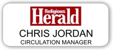 (image for) Religious Herald Publishing Association Logo A White Badge
