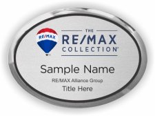 (image for) ReMax Alliance Group Oval Executive Silver badge - ReMax Collection