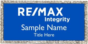 (image for) ReMax Integrity Bling Silver Other Badge