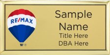 (image for) Remax Balloon Logo - 2017 Executive Gold badge with DBA