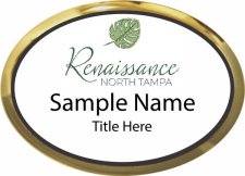 (image for) Renaissance North Tampa Oval Executive Gold Other badge