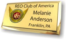 (image for) REO Club of America Executive Gold Badge