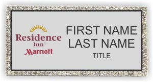 (image for) Residence Inn (New Logo) - Silver Bling Badge