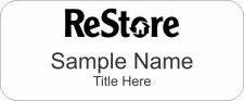 (image for) Habitat for Humanity - ReStore Standard White badge