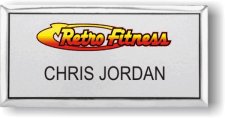 (image for) Retro Fitness Executive Silver Badge