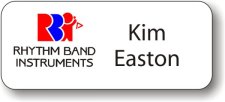 (image for) Rhythm Band Instuments White Badge