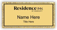 (image for) Residence Inn Gold Bling Badge