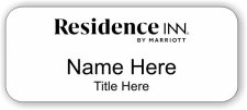 (image for) Residence Inn (New Logo) - White Badge