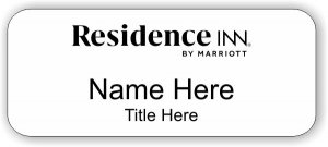 (image for) Residence Inn (New Logo) - White Badge