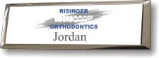 (image for) Risinger Orthodontics Small Executive Silver Badge