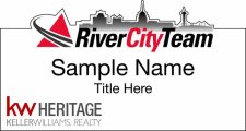 (image for) Keller Williams River City Team Shaped Badge