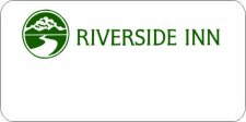 (image for) Riverside Inn Logo Only White Badge