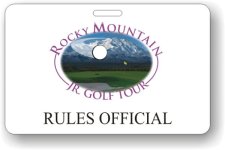 (image for) Rocky Mountain Junior Golf Tour White Badge