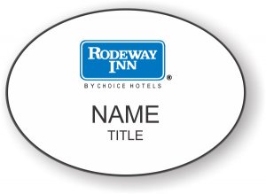 (image for) Rodeway Inn Oval White Badge