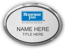 (image for) Rodeway Inn Silver Oval Executive Badge