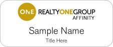 (image for) Realty One Group - Affinity Standard White badge