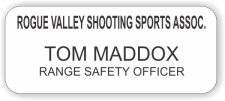 (image for) Rogue Valley Shooting Sports Assoc. White Badge
