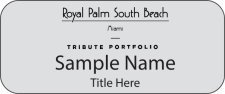 (image for) Royal Palm South Beach Standard Silver Badge