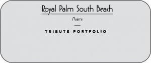 (image for) Royal Palm South Beach Silver Logo Only Badge