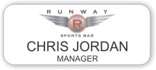 (image for) Runway Sports Bar & Grill White Badge