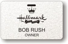 (image for) Rush's Hallmark Shop Silver Badge
