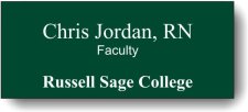 (image for) Russell Sage College Green Badge