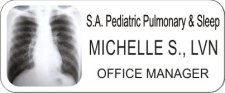 (image for) #CA3 S.A. Pediatric & Sleep White Badge