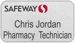 (image for) Safeway California Pharmacy Silver Badge