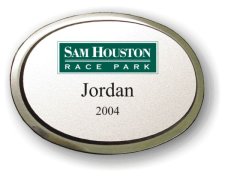 (image for) Sam Houston Race Park Executive Oval Silver Badge