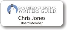 (image for) San Diego Christian Writers Guild White Badge