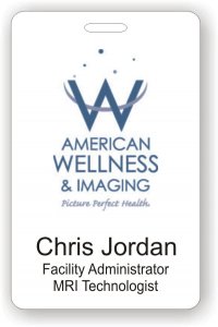 (image for) Santa Monica Bay Physicians American Wellness & Imaging White Badge