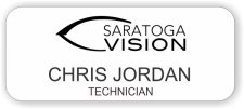 (image for) Saratoga Vision White Badge