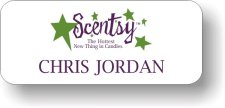 (image for) Scentsy White Badge