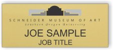 (image for) Schneider Museum of Art Gold Badge