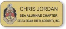 (image for) Sea Alumnae Chapter Delta Sigma Gold Badge