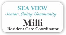 (image for) Sea View Senior Living Community White Badge