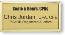 (image for) Seale & Beers Gold Executive Badge