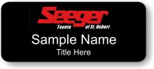 (image for) Seeger Toyota Black Badge