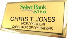 (image for) Select Bank & Trust Company Gold Executive Badge