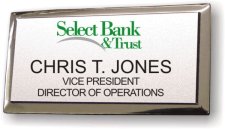 (image for) Select Bank & Trust Company Silver Executive Badge