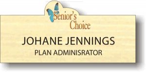 (image for) Senior\'s Choice Gold Shaped Badge