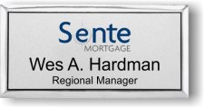 (image for) Sente Mortgage Executive Silver Badge (Old Logo)