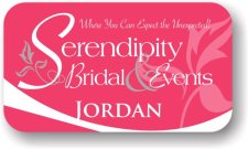 (image for) Serendipity Bridal & Events Pink Badge