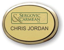 (image for) Sergovic & Carmean Gold Executive Oval