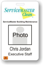 (image for) ServiceMaster Building Maintenance Photo ID Badge
