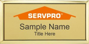 (image for) Servpro Executive Gold Name Badge