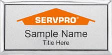 (image for) Servpro Executive Silver Name Badge