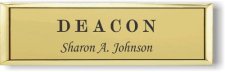 (image for) Sharon Johnson Gold Small Executive Badge