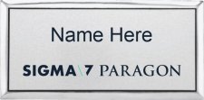 (image for) Sigma 7 Paragon Executive Silver Badge Style B